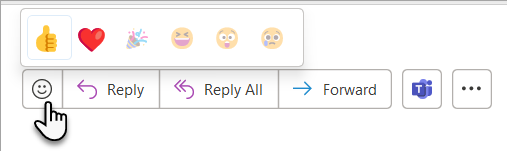 Outlook Reactions